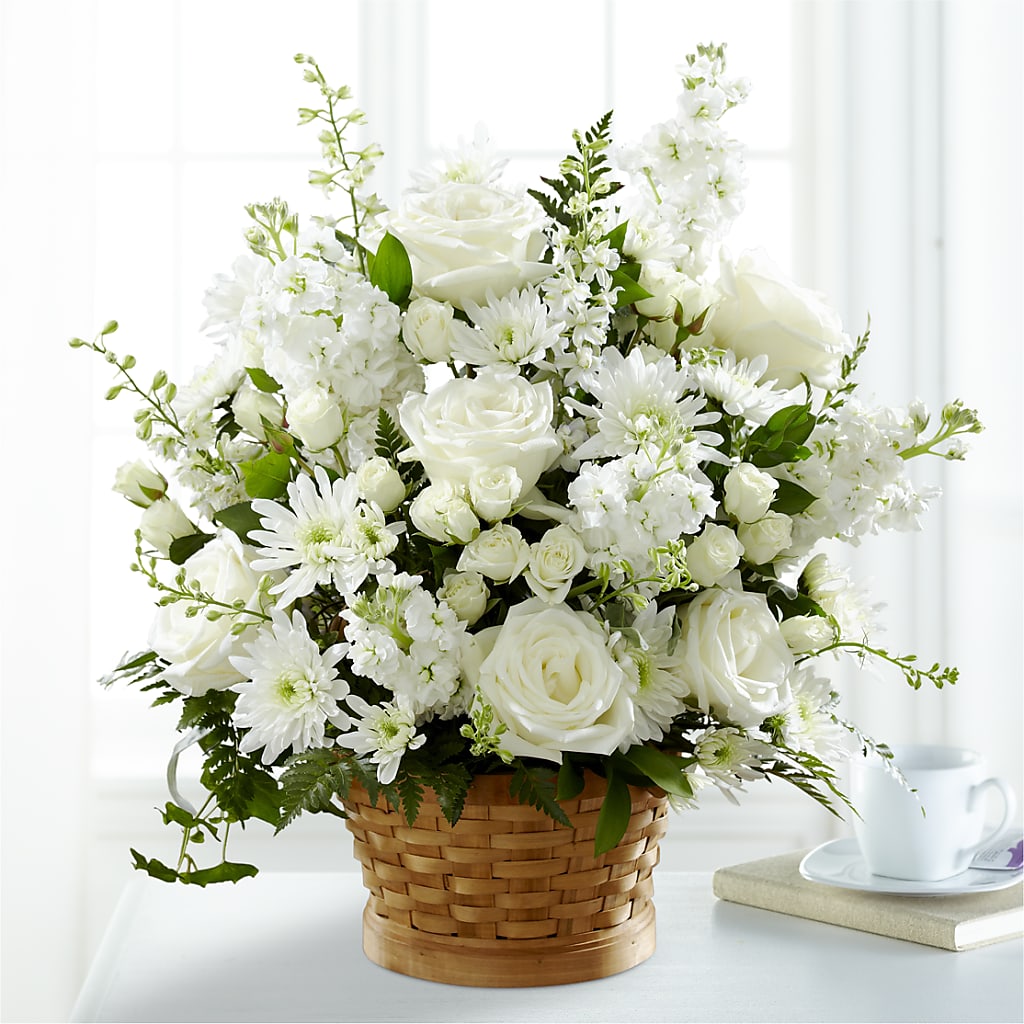 Heartfelt Condolences Arrangement –  Luxe Arrangements, Agawam MA