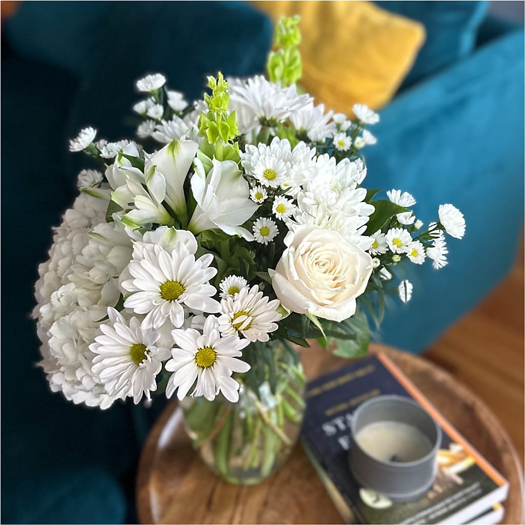 Classic Ivory – A Florist Original –  Luxe Arrangements, Agawam MA