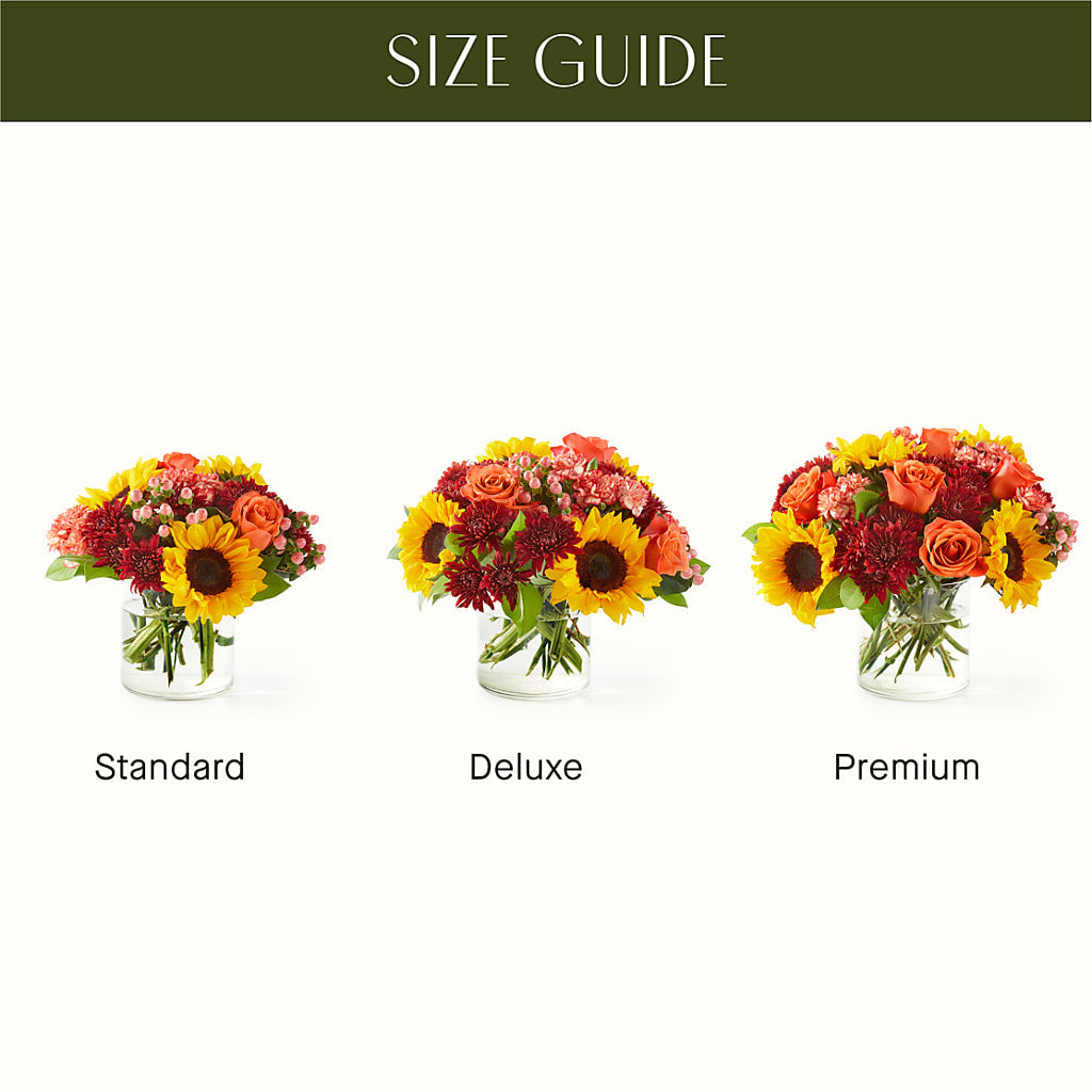 September Sunset Bouquet –  Luxe Arrangements, Agawam MA