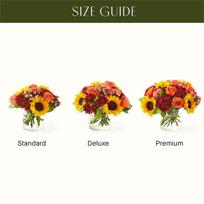 September Sunset Bouquet –  Luxe Arrangements, Agawam MA