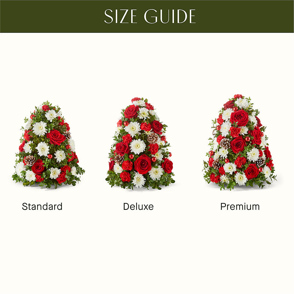 Let It Snow Tree –  Luxe Arrangements, Agawam MA