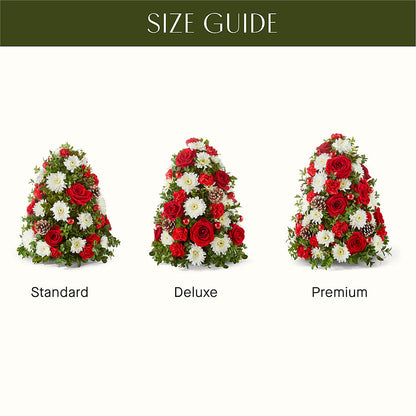 Let It Snow Tree –  Luxe Arrangements, Agawam MA