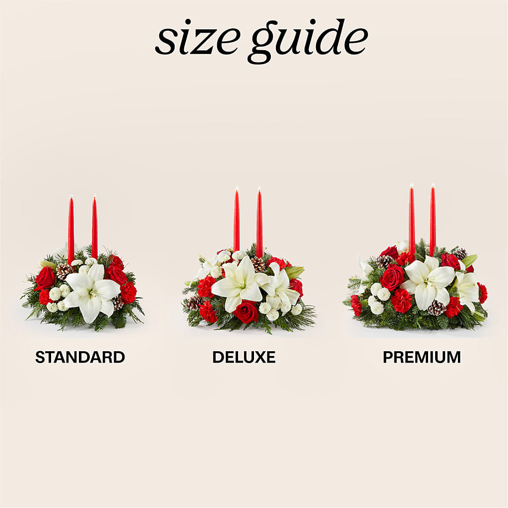 Seasonal Festivities Centerpiece –  Luxe Arrangements, Agawam MA