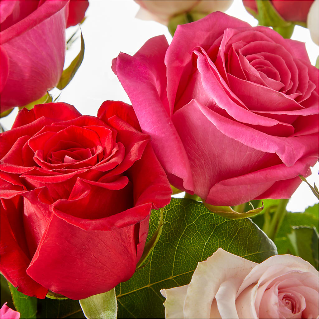 Charming Rose Bouquet –  Luxe Arrangements, Agawam MA