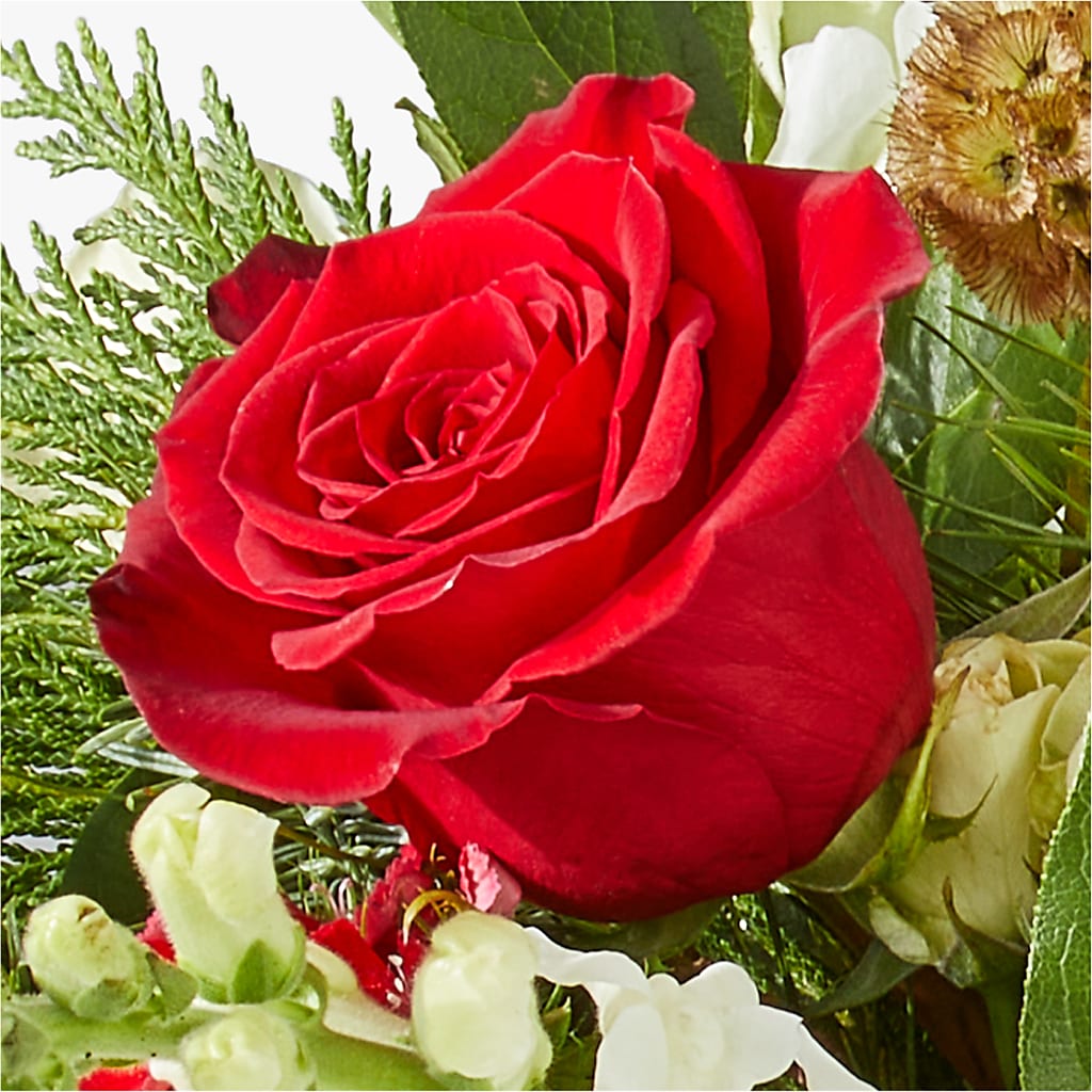Deck the Halls Bouquet –  Luxe Arrangements, Agawam MA