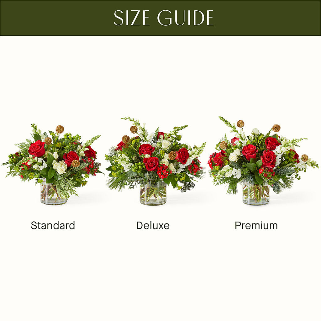 Deck the Halls Bouquet –  Luxe Arrangements, Agawam MA