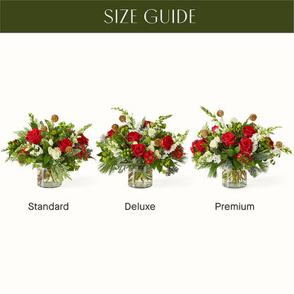 Deck the Halls Bouquet –  Luxe Arrangements, Agawam MA