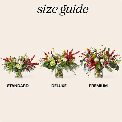 Berry & Bright Bouquet –  Luxe Arrangements, Agawam MA