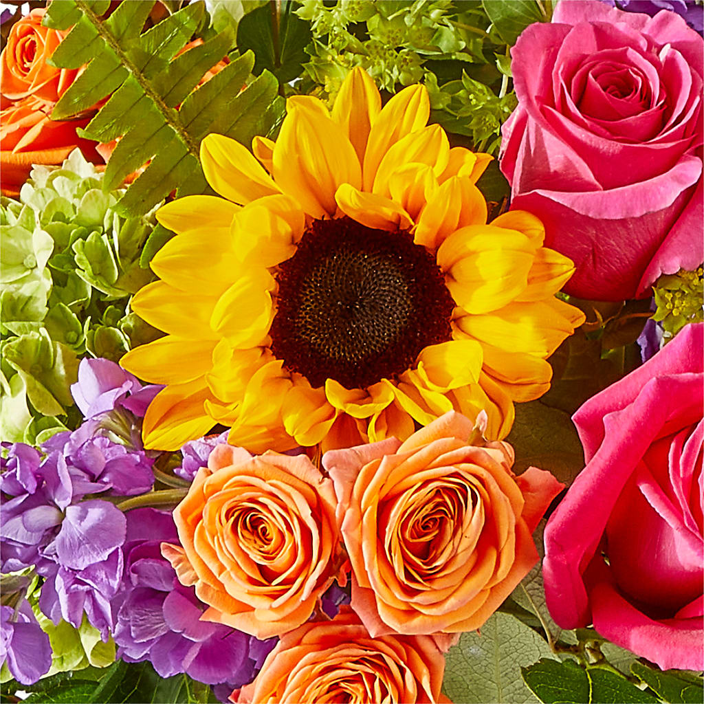 Vibrant Greetings Bouquet –  Luxe Arrangements, Agawam MA