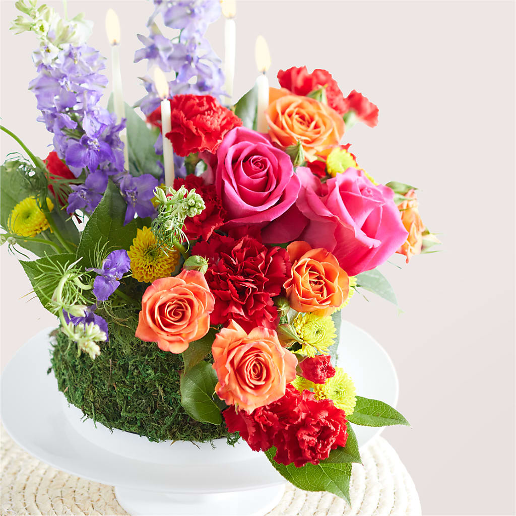 Best Year Yet Floral Cake –  Luxe Arrangements, Agawam MA