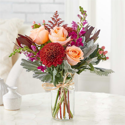 Moody Hues Bouquet –  Luxe Arrangements, Agawam MA