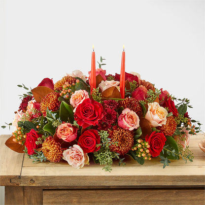 Gather Near Centerpiece –  Luxe Arrangements, Agawam MA