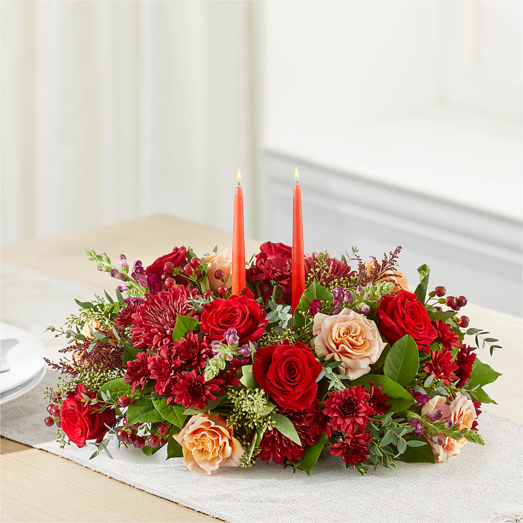 Most Thankful Centerpiece –  Luxe Arrangements, Agawam MA