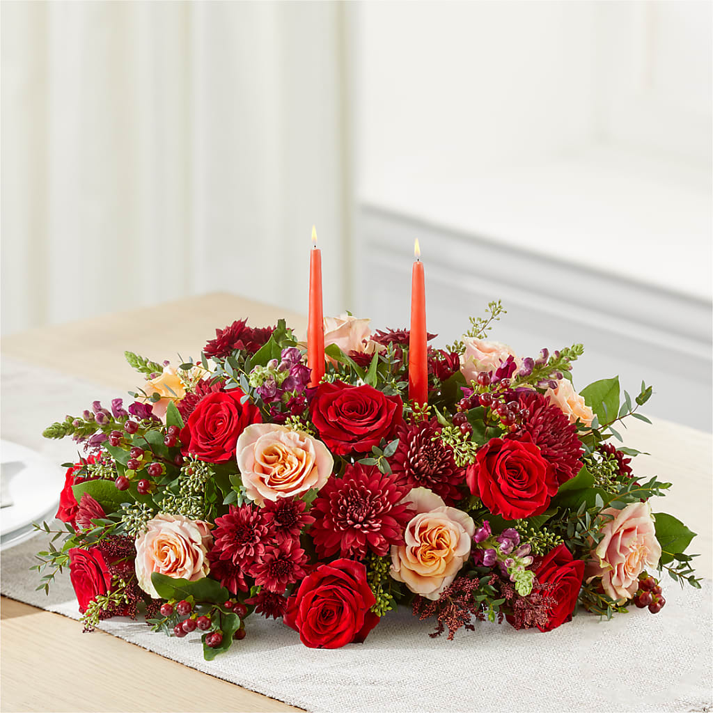 Most Thankful Centerpiece –  Luxe Arrangements, Agawam MA