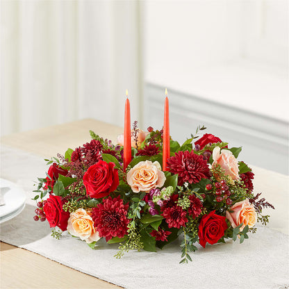 Most Thankful Centerpiece –  Luxe Arrangements, Agawam MA