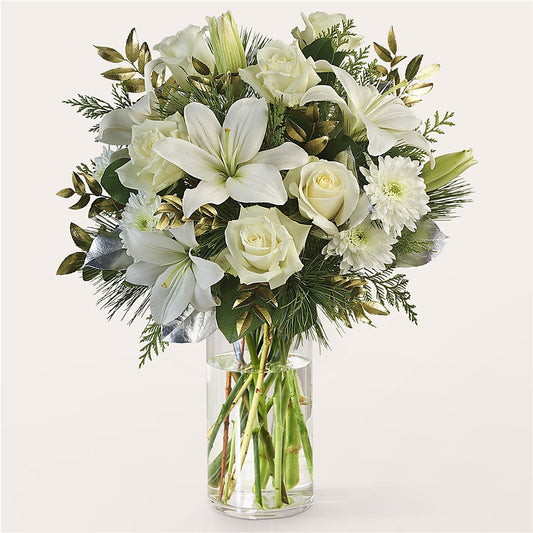 Wintry Mix Bouquet –  Luxe Arrangements, Agawam MA