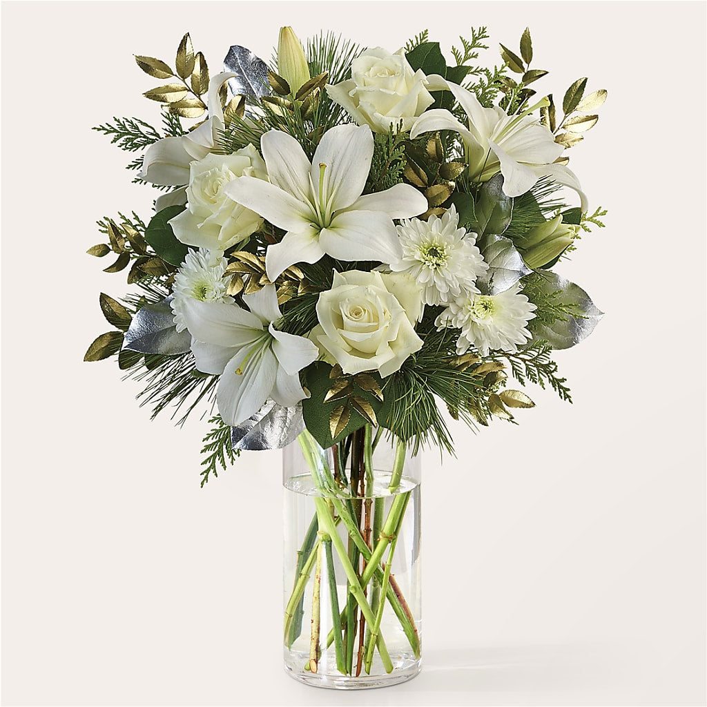 Wintry Mix Bouquet –  Luxe Arrangements, Agawam MA
