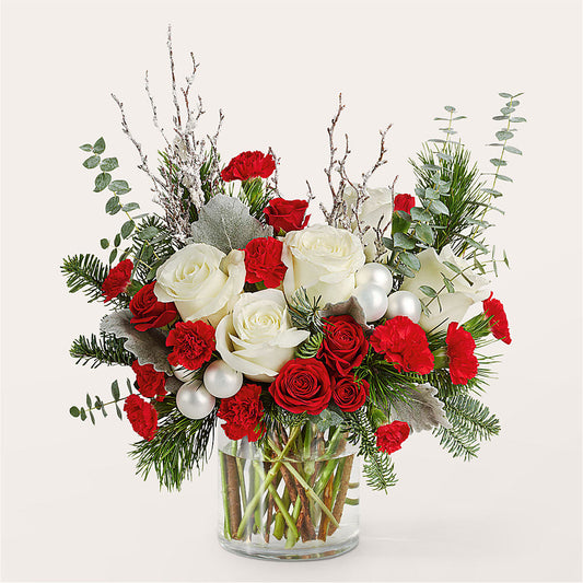 Trimming the Tree Bouquet –  Luxe Arrangements, Agawam MA