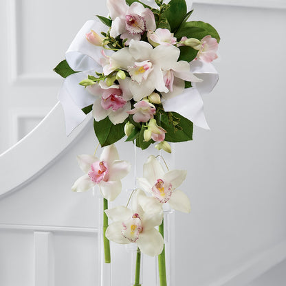 Perfect Entrance Pew Arrangement –  Luxe Arrangements, Agawam MA