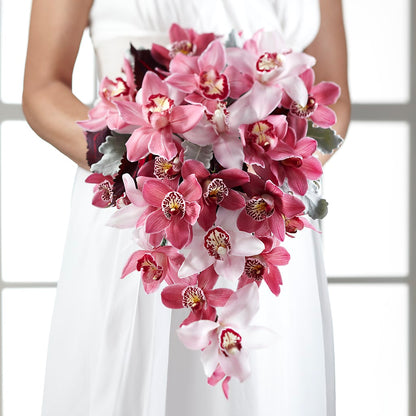 Pink Mink Bouquet –  Luxe Arrangements, Agawam MA