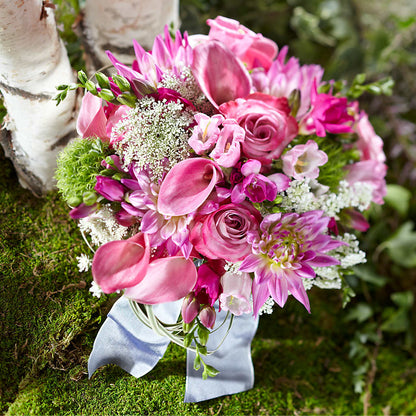Pink Profusion Bouquet –  Luxe Arrangements, Agawam MA