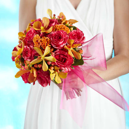Brilliant Shades of Love Bouquet –  Luxe Arrangements, Agawam MA