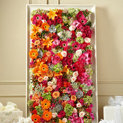 Fresh Picked Floral Wall –  Luxe Arrangements, Agawam MA