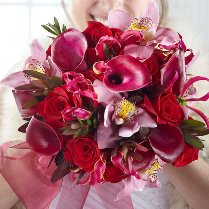 Heart of Hearts Bouquet –  Luxe Arrangements, Agawam MA