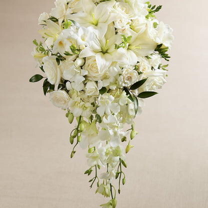 White Wonders Bouquet –  Luxe Arrangements, Agawam MA