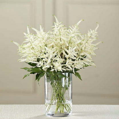 White Astilbe Bouquet –  Luxe Arrangements, Agawam MA